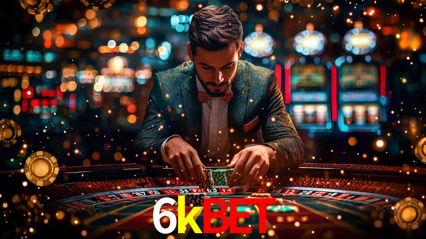 6kbet Logo - Bônus com Rollover Justo